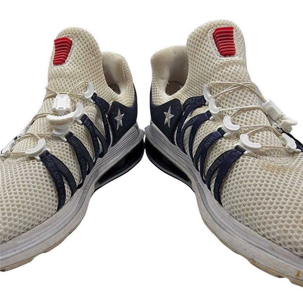 Nike Shox Gravity White/Navy Blue Men Size 13 Athletic Running Shoes AR1999-104 - Picture 3 of 12